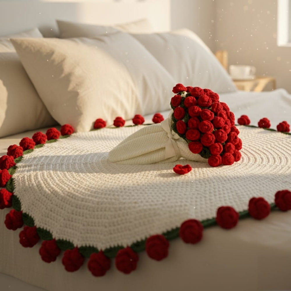 Flower Bouquet Blanket