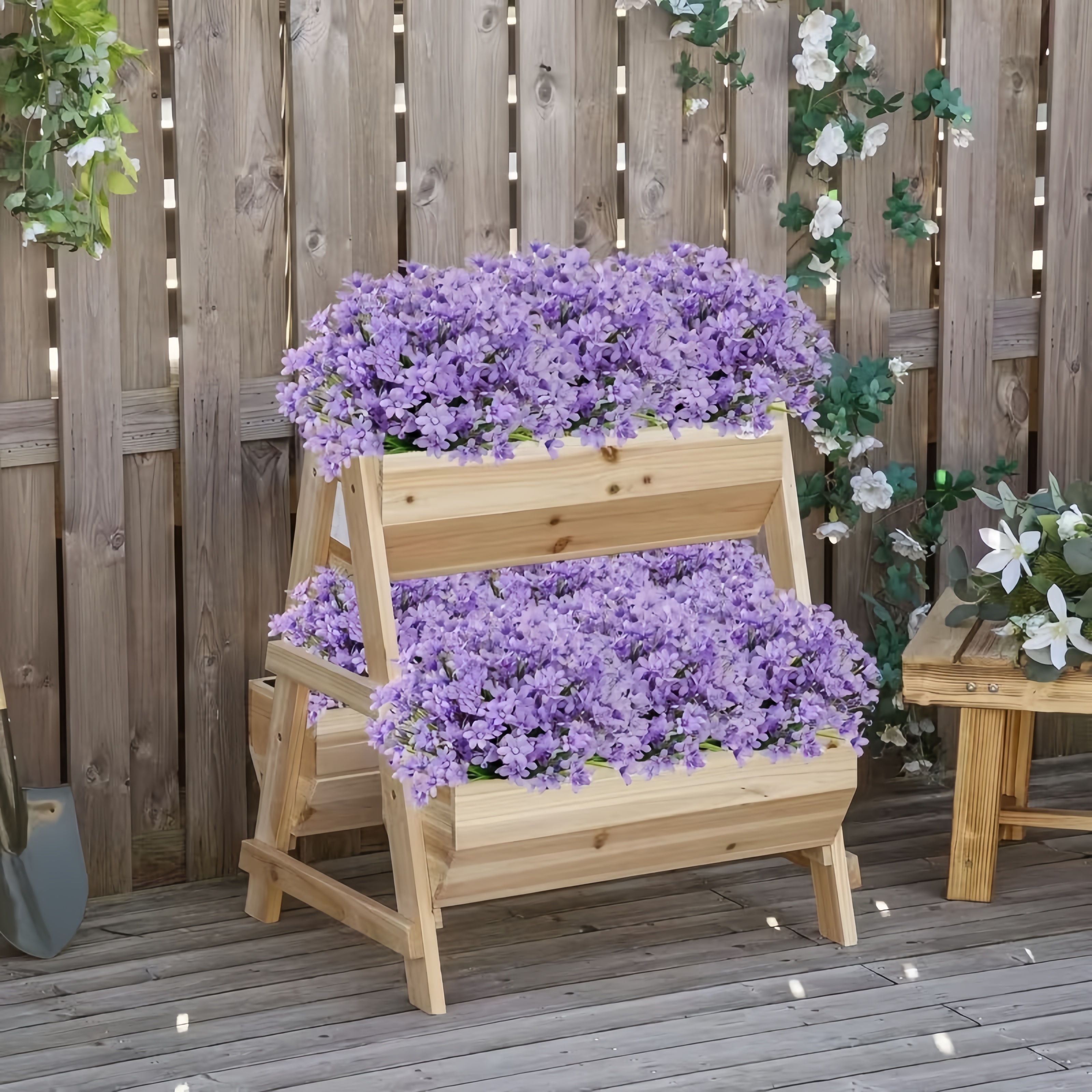 Bring instant spring charm to your space with these beautifully crafted artificial daffodil bouquets. Designed with vibrant colors and delicate petal details, each bundle looks incredibly real—without the need for watering or maintenance.  Whether placed