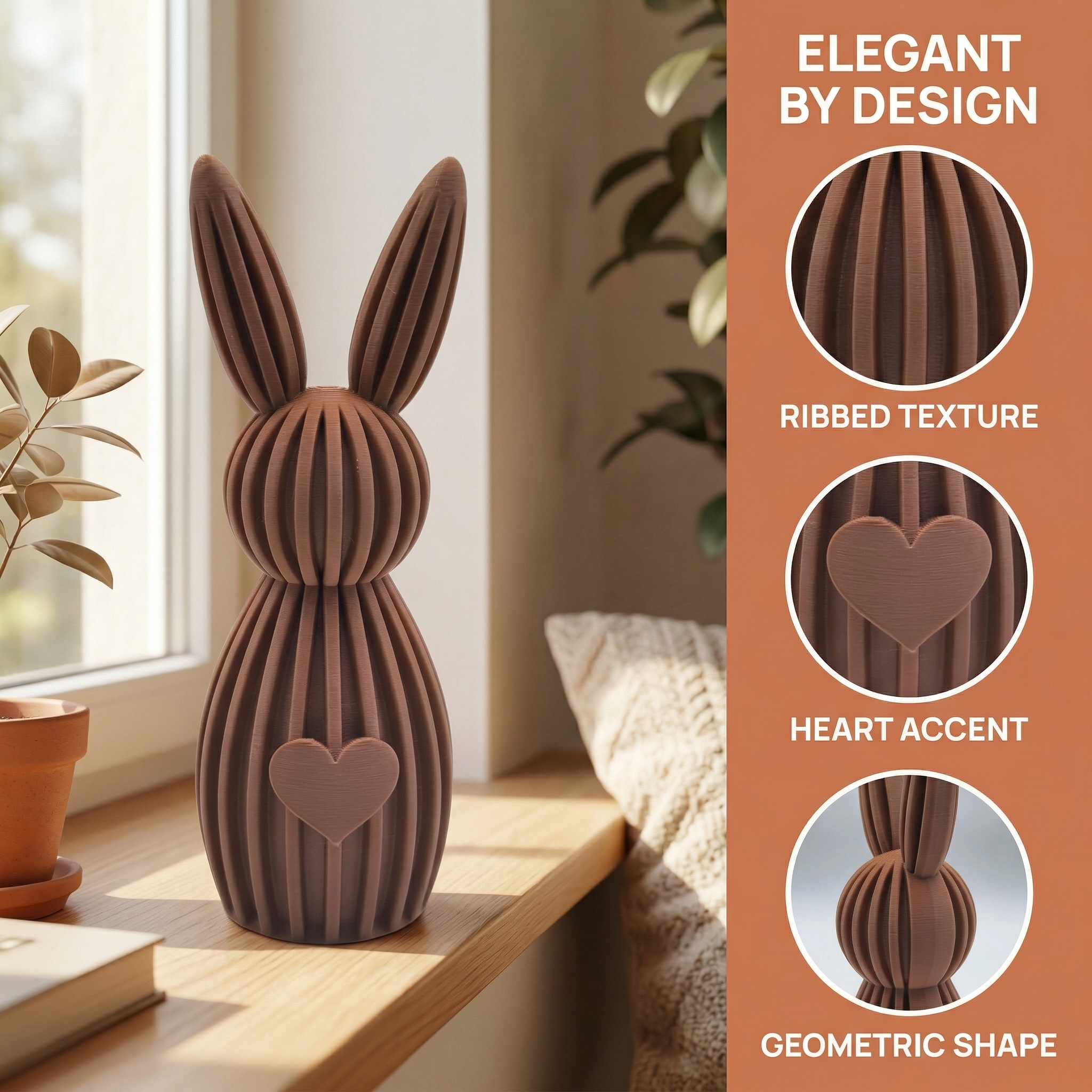 SWEET THEART EASTER BUNNY ACCENT