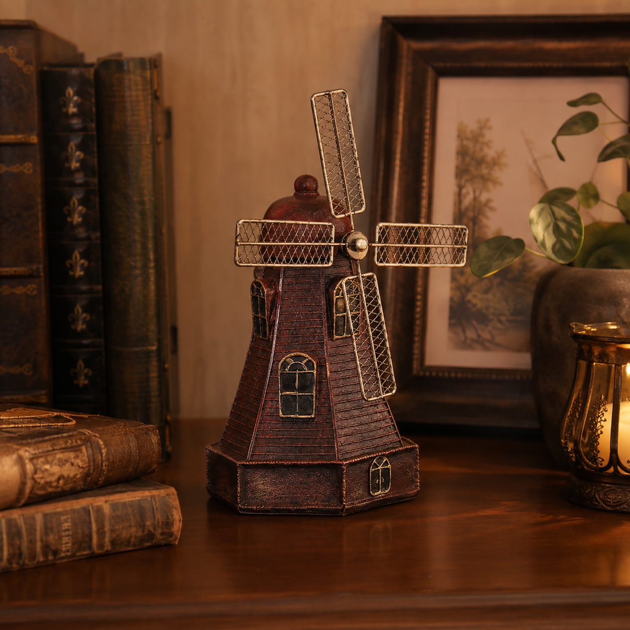 Vintage Windmill Deco