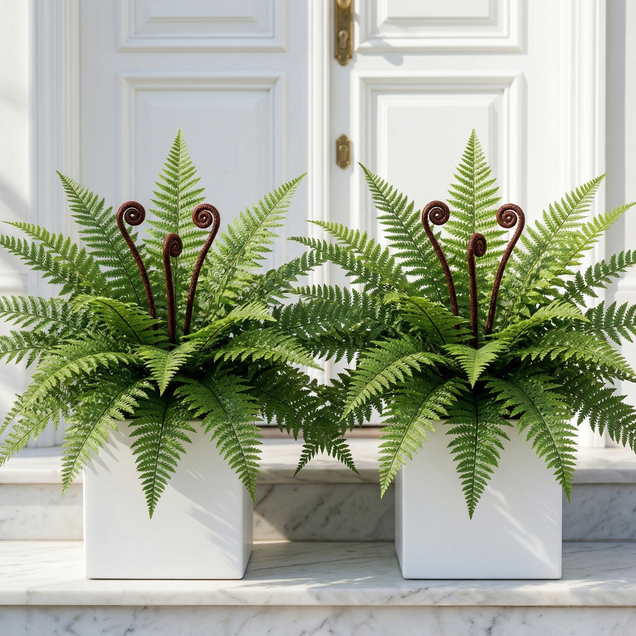 Large 3-Head Persian Leaf Fern Plant