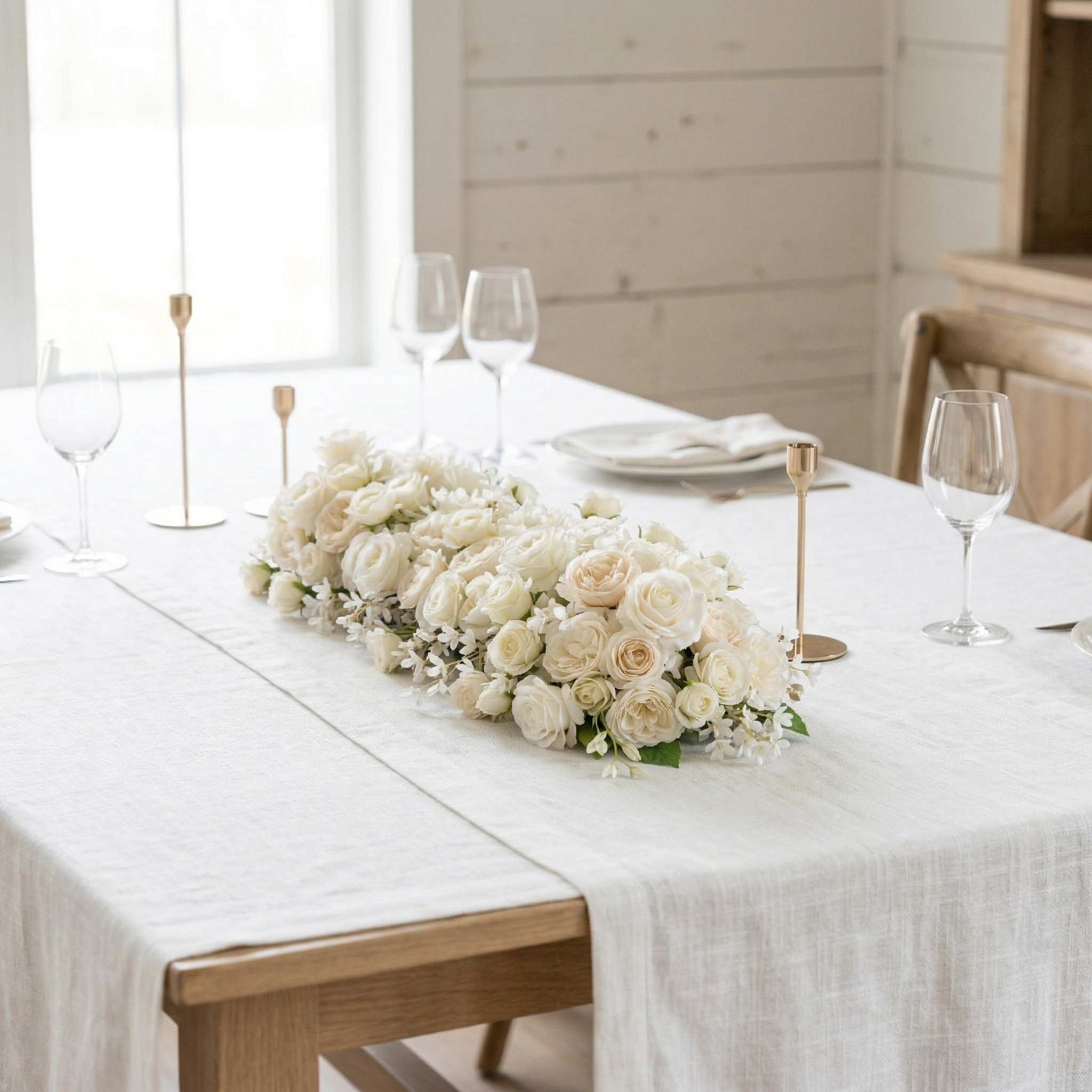 Luxury floral decorations – lifelike artificial flower arrangements 39.3in