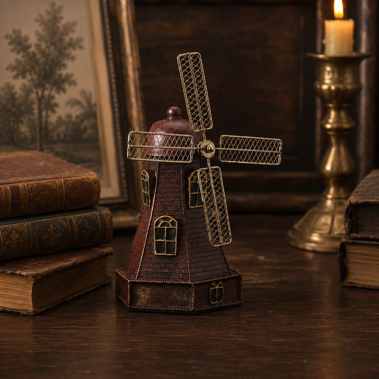 Vintage Windmill Deco