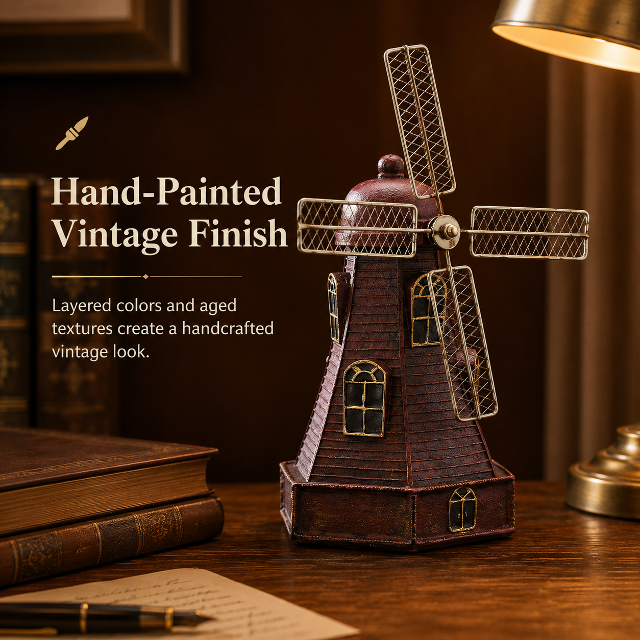 Vintage Windmill Deco