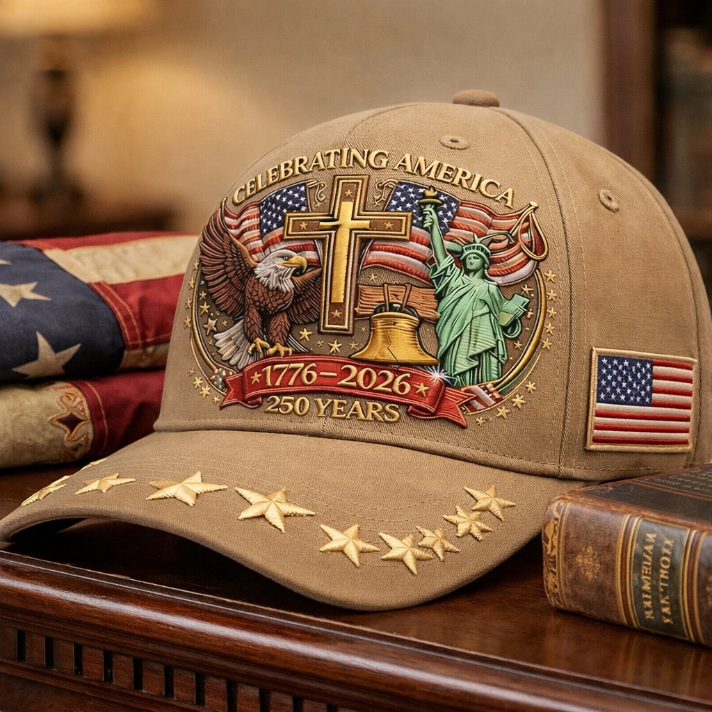 Celebrating America 250th Anniversary Baseball Cap (1776–2026)