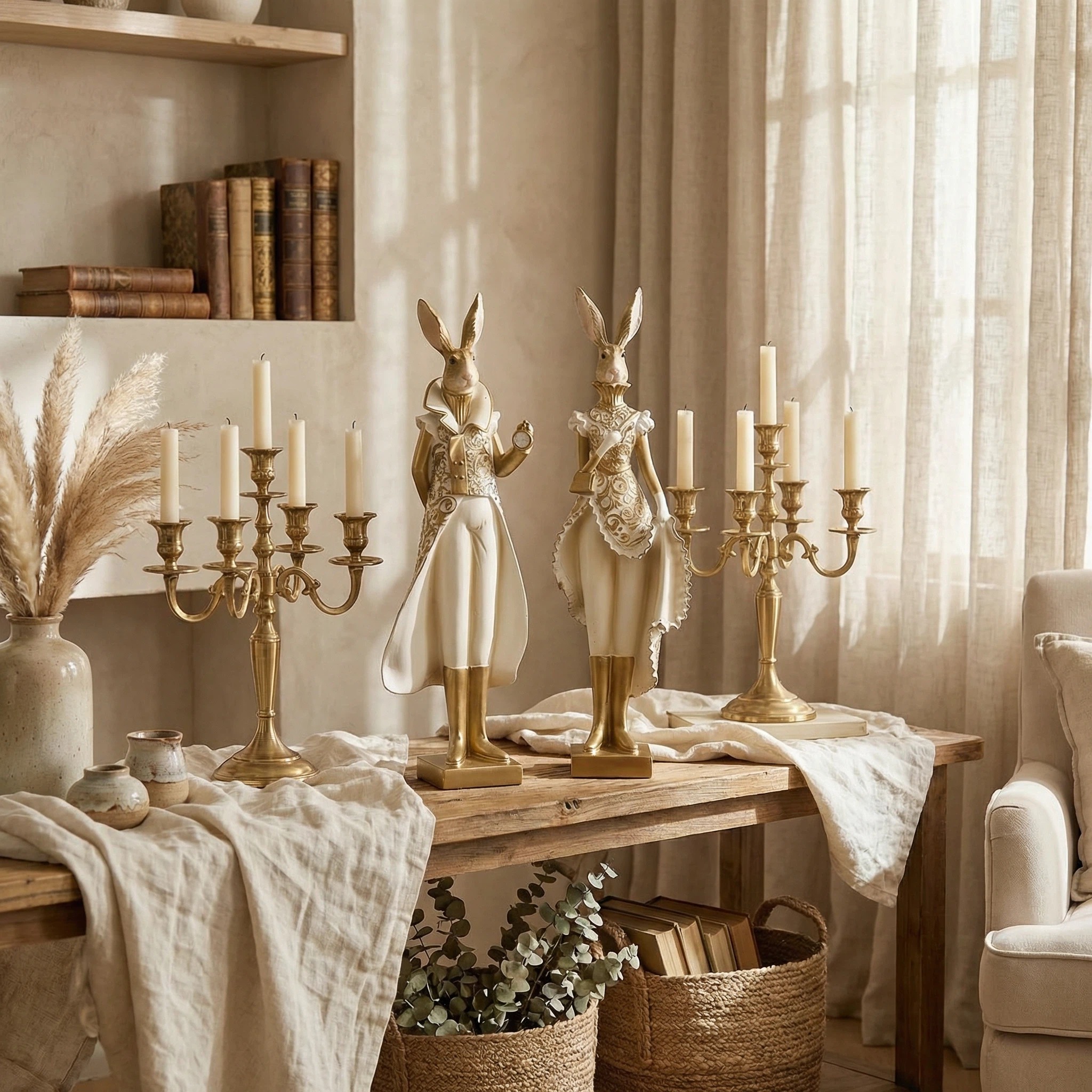 Regal Heirloom Rabbit Figurine