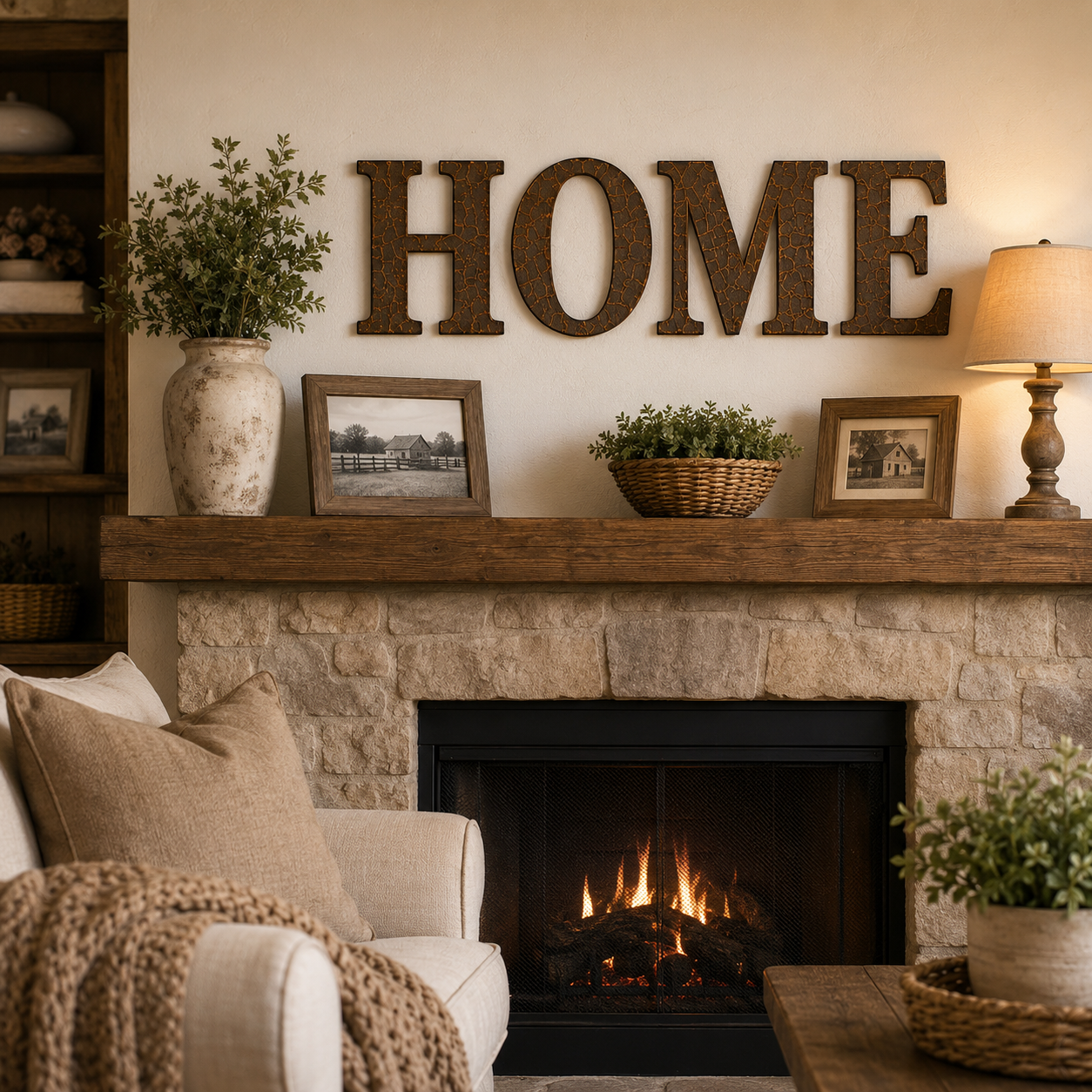 Create Your Own Rustic Word Display