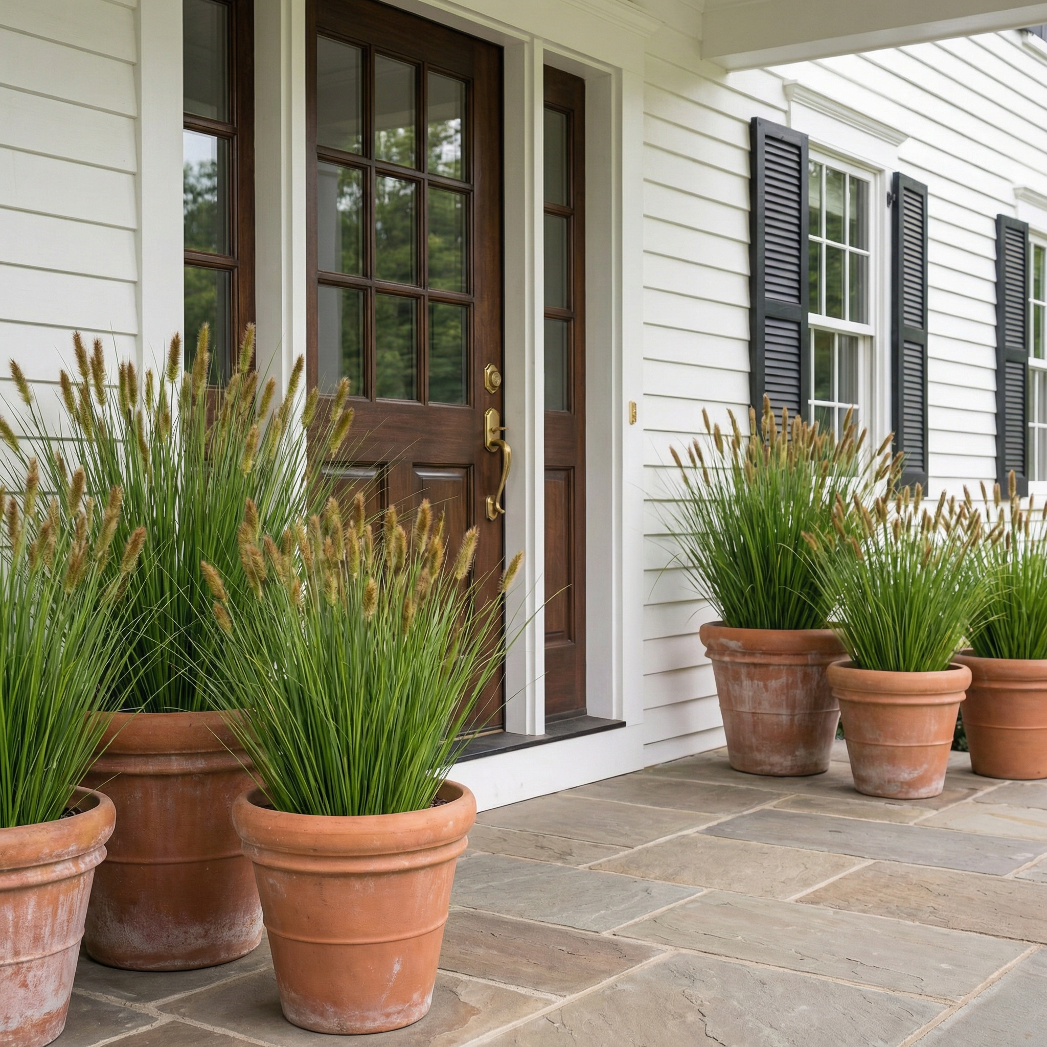 3-Bundles Faux Foxtail Grass