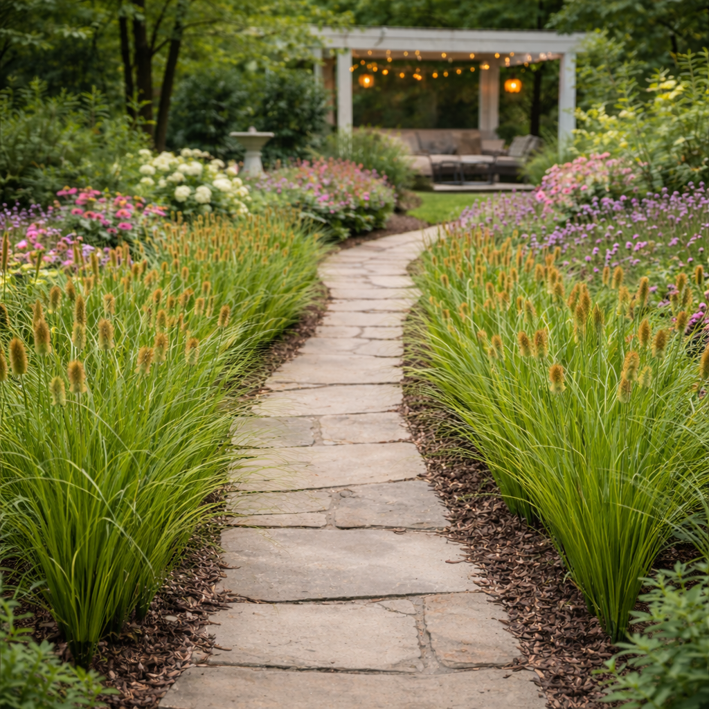 Faux Grass Stem for Modern Home Décor