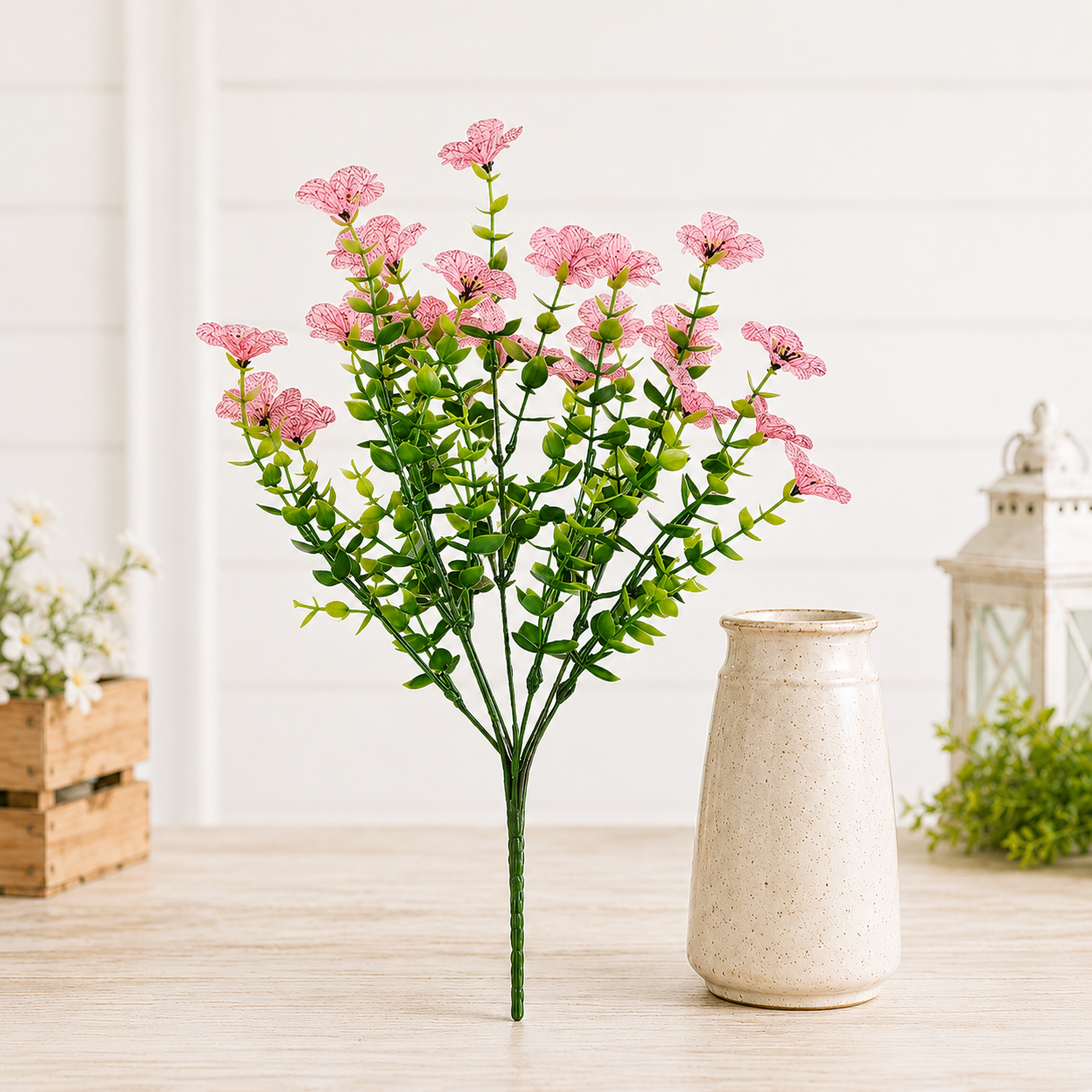 Artificial Morning Glory Flower Bush