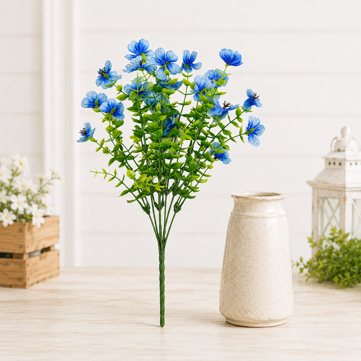 Artificial Morning Glory Flower Bush