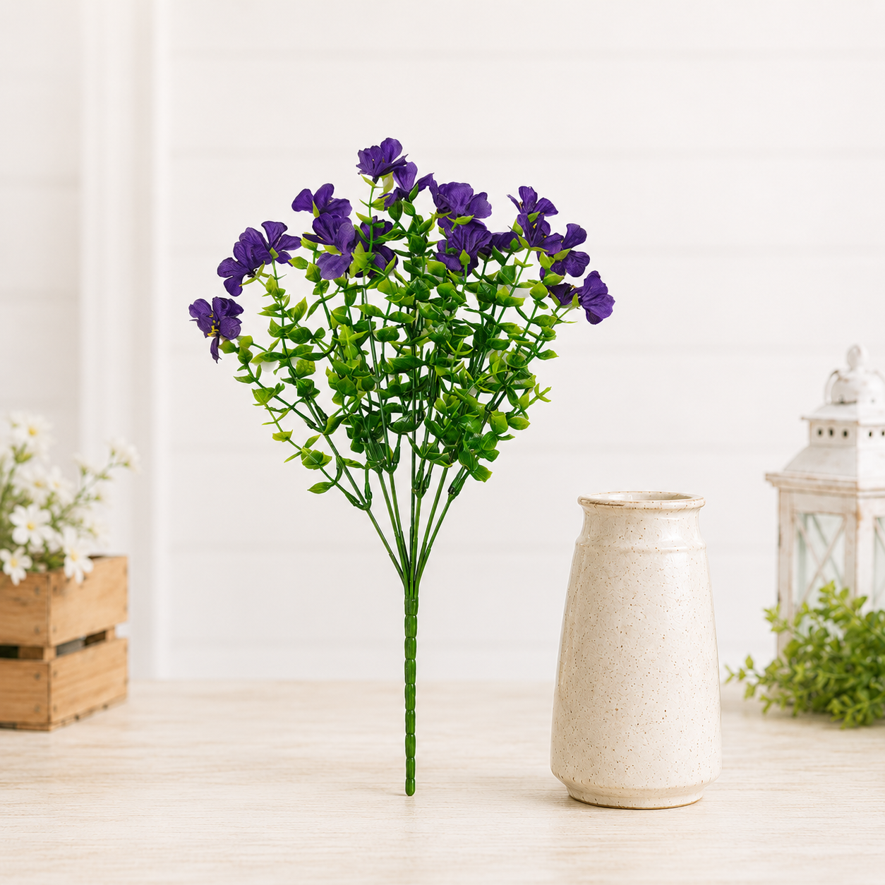 Artificial Morning Glory Flower Bush