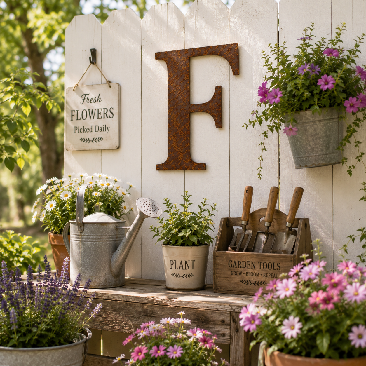 Create Your Own Rustic Word Display