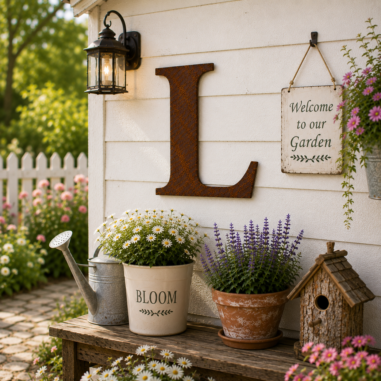 Create Your Own Rustic Word Display