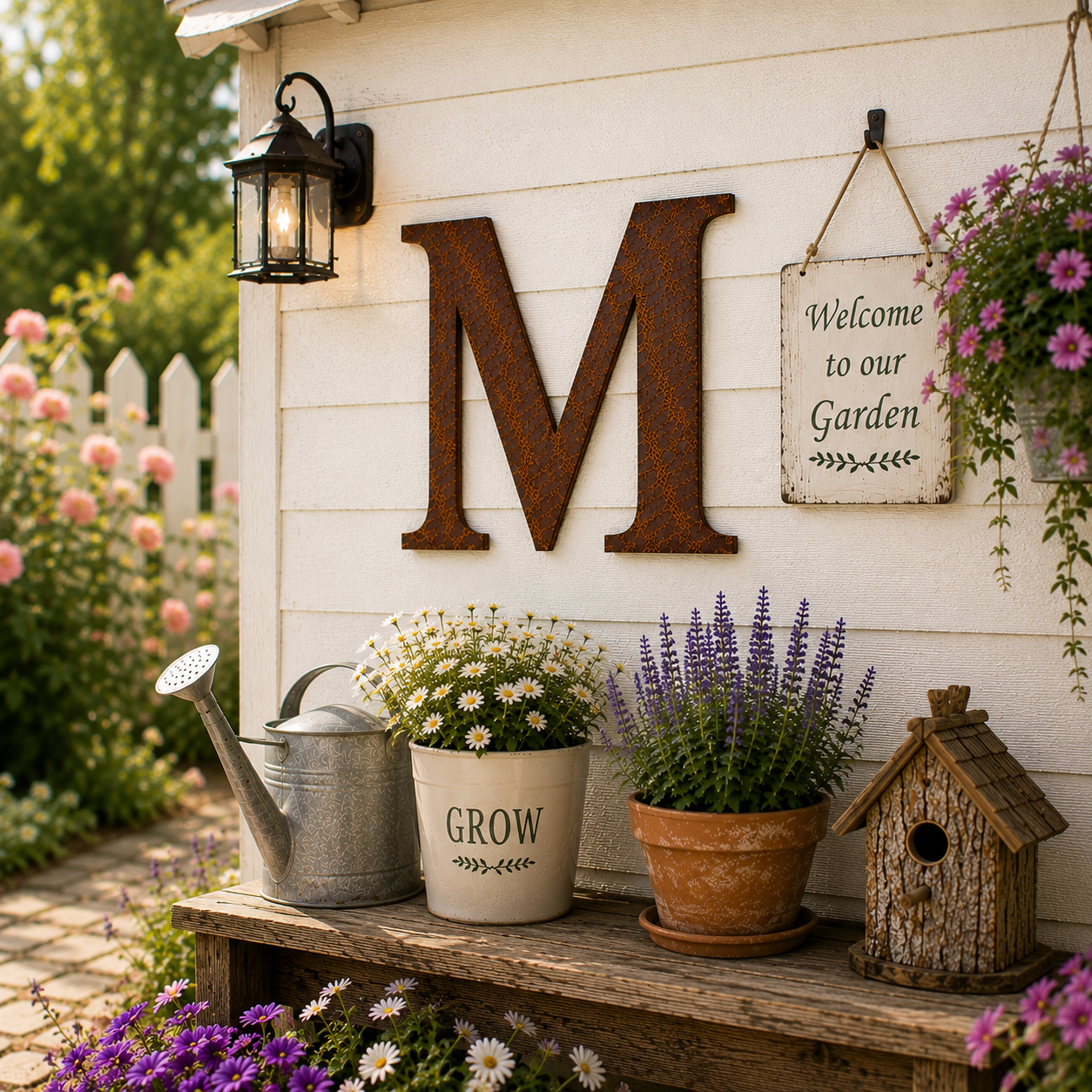 Create Your Own Rustic Word Display