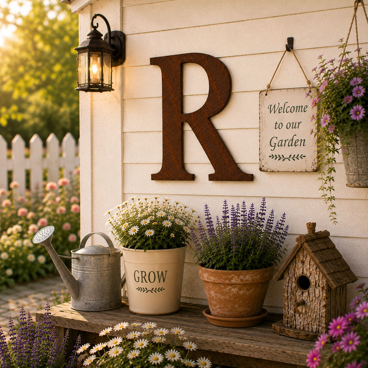 Create Your Own Rustic Word Display