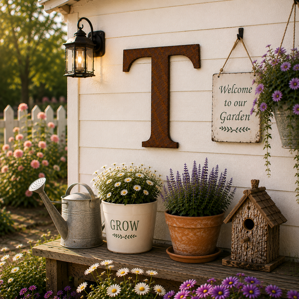 Create Your Own Rustic Word Display