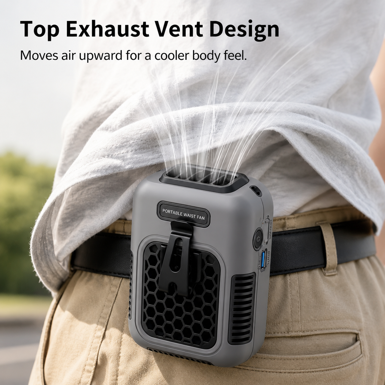 Portable Waist Clip Fan
