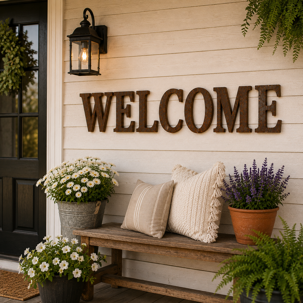 Create Your Own Rustic Word Display