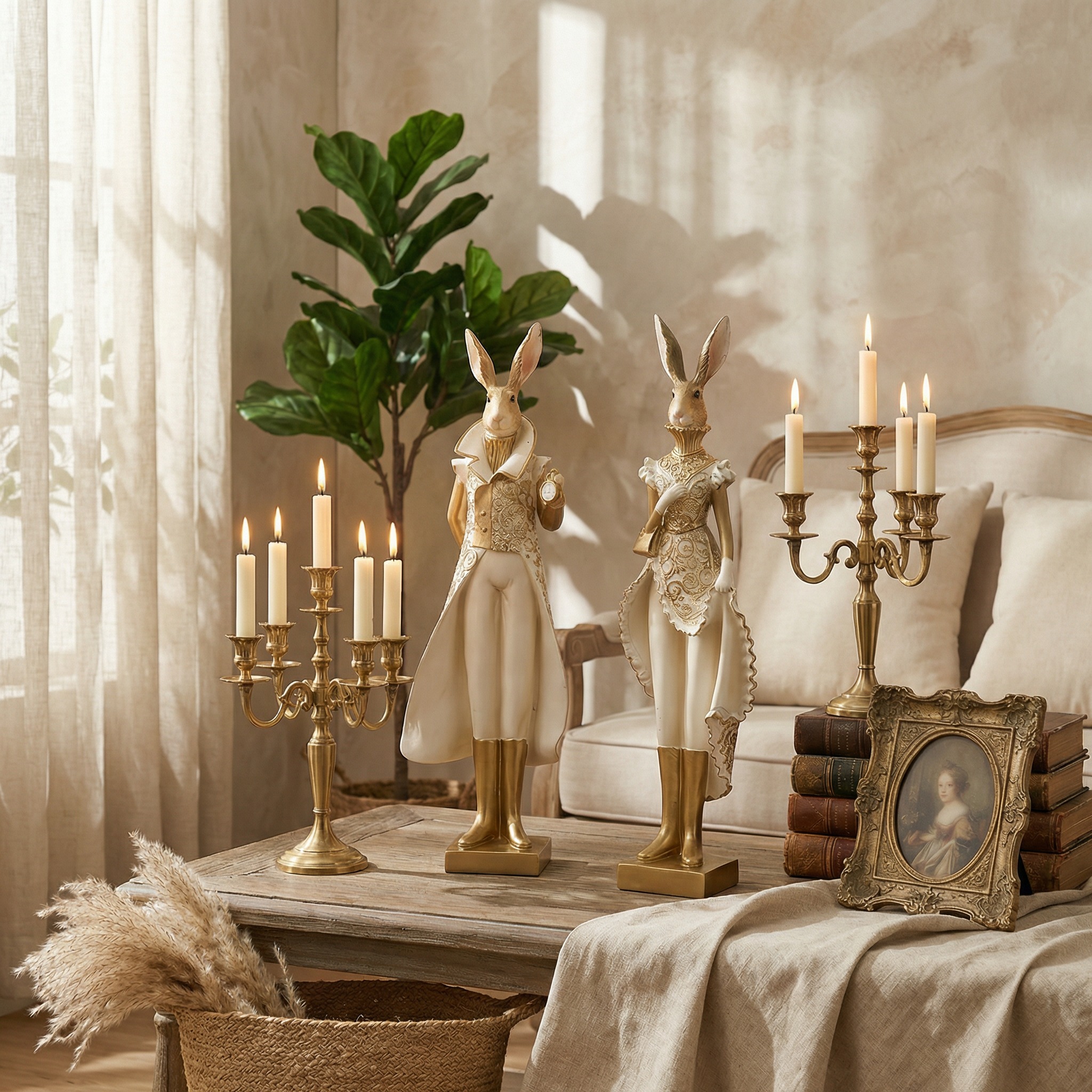 Regal Heirloom Rabbit Figurine