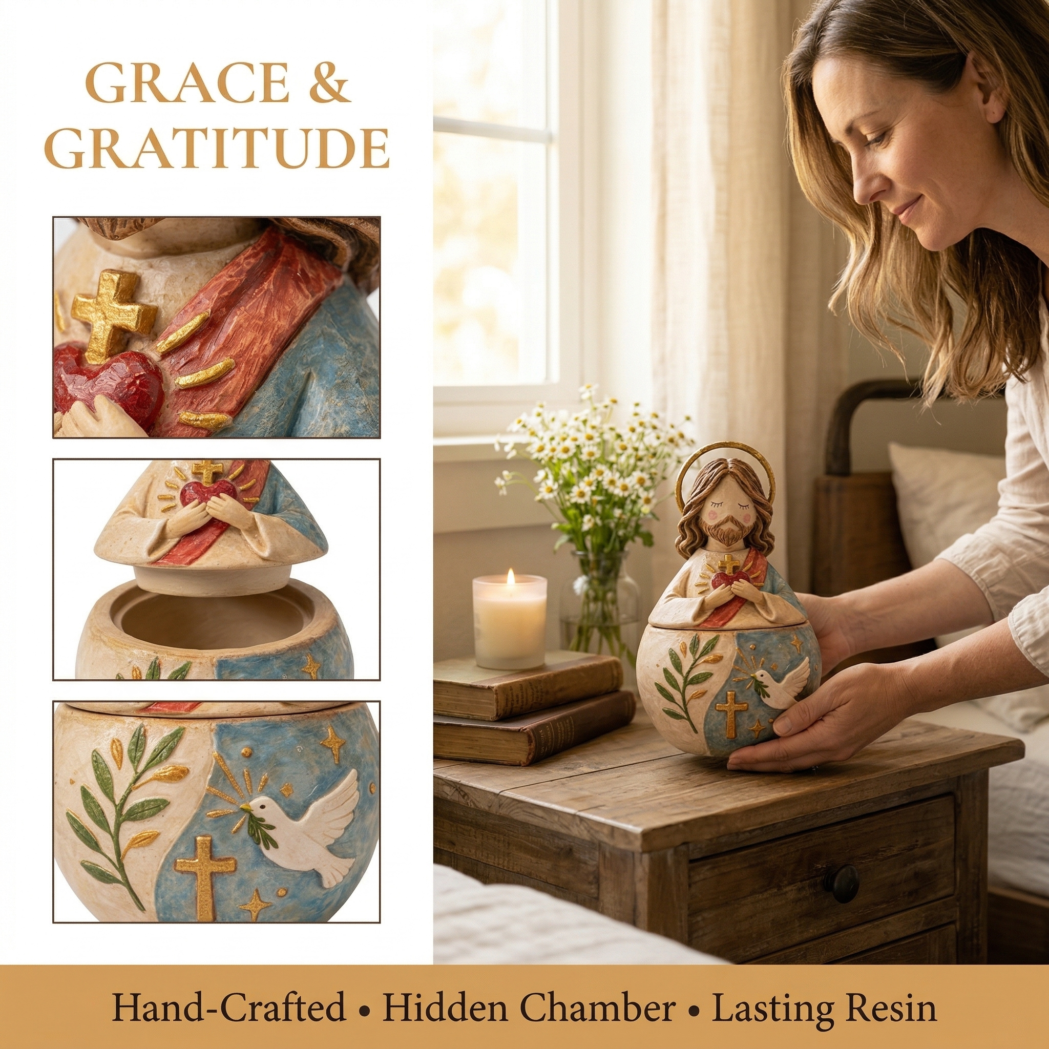 Faith Inspired Prayer Box Decor