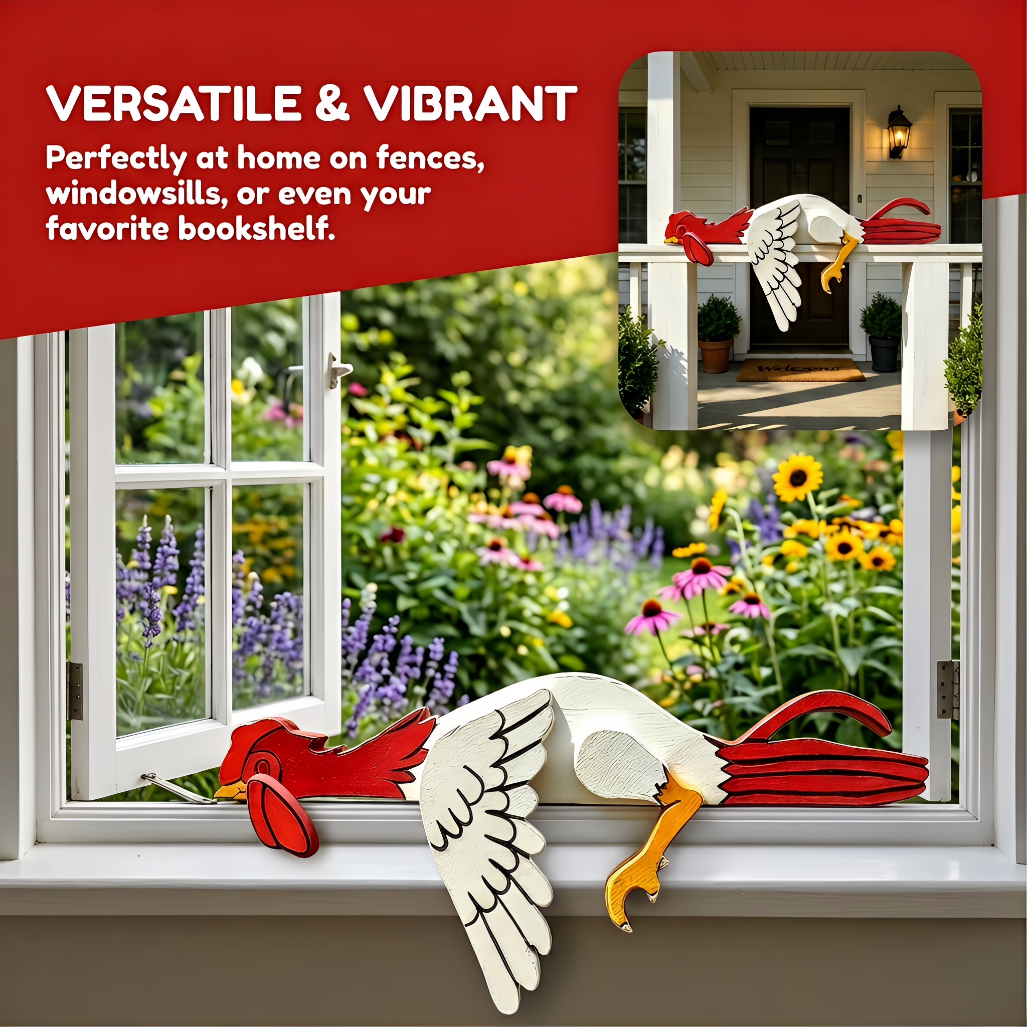 A Humorous Chicken Figurine