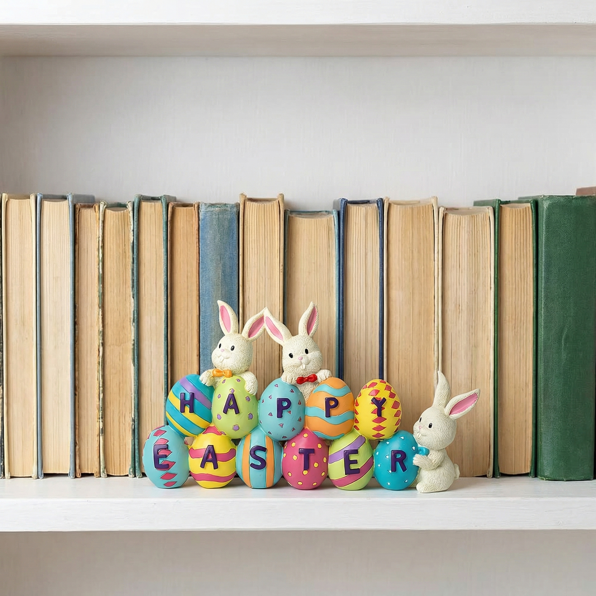 Easter Bunny Carrot Resin Ornament