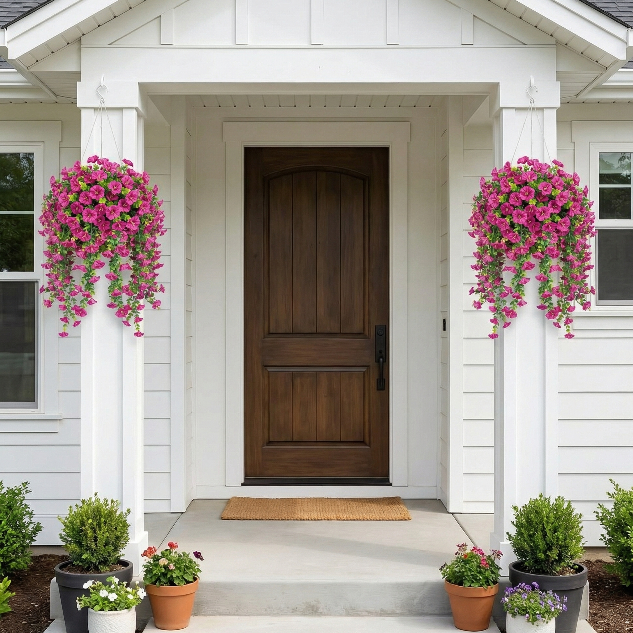 Rose Cascade Hanging Bloom