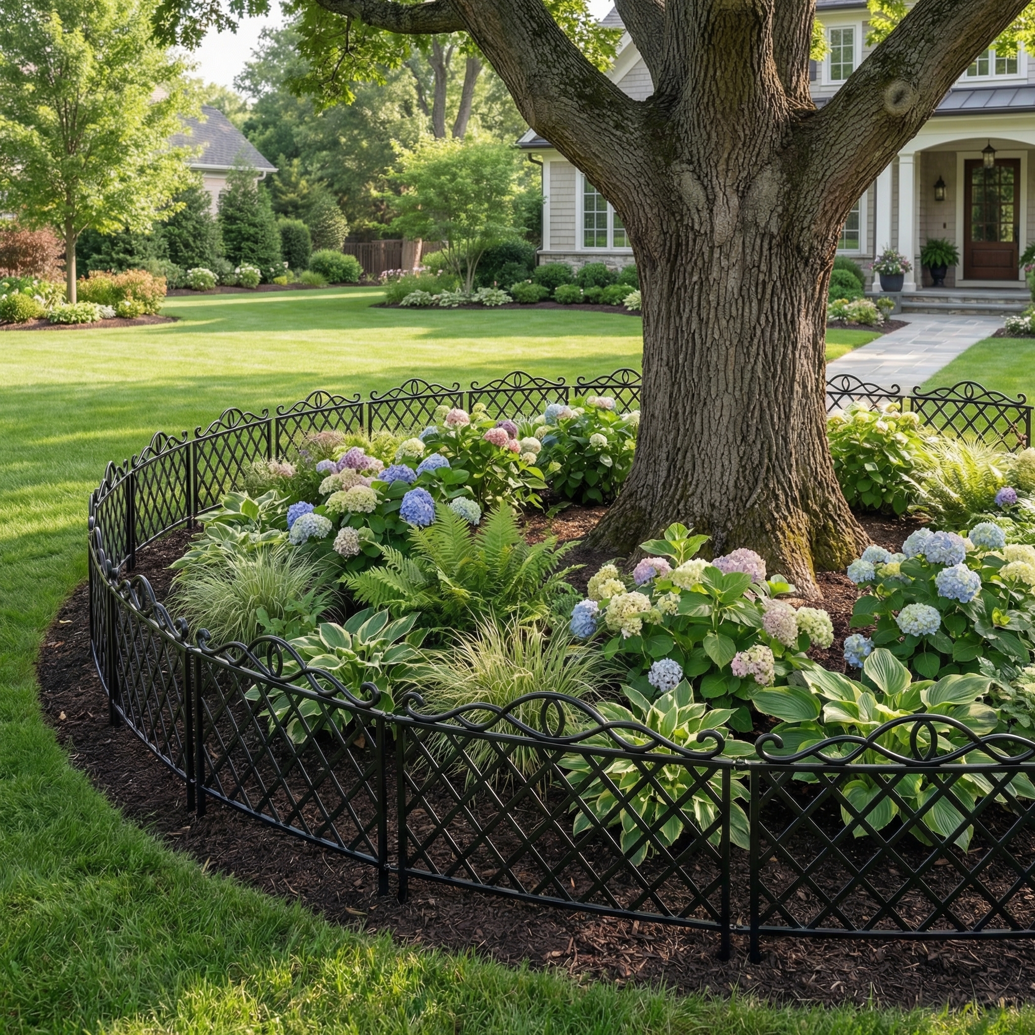 3 PCS-Decorative Garden Border Fence Panels for Flower Beds