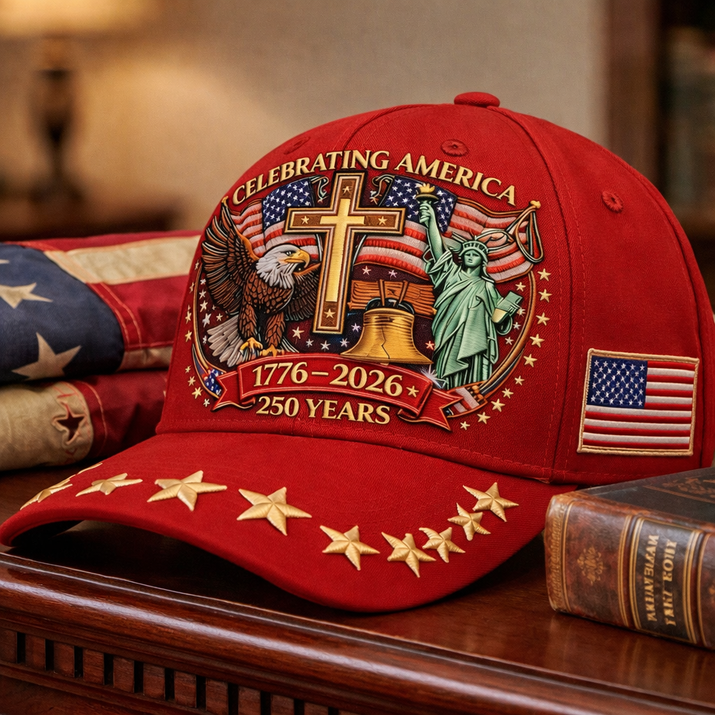 Celebrating America 250th Anniversary Baseball Cap (1776–2026)