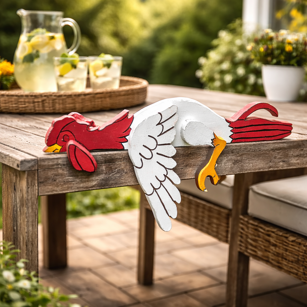 A Humorous Chicken Figurine