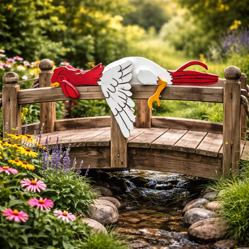 A Humorous Chicken Figurine