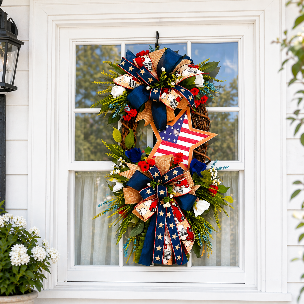 Patriotic Themed Wreath