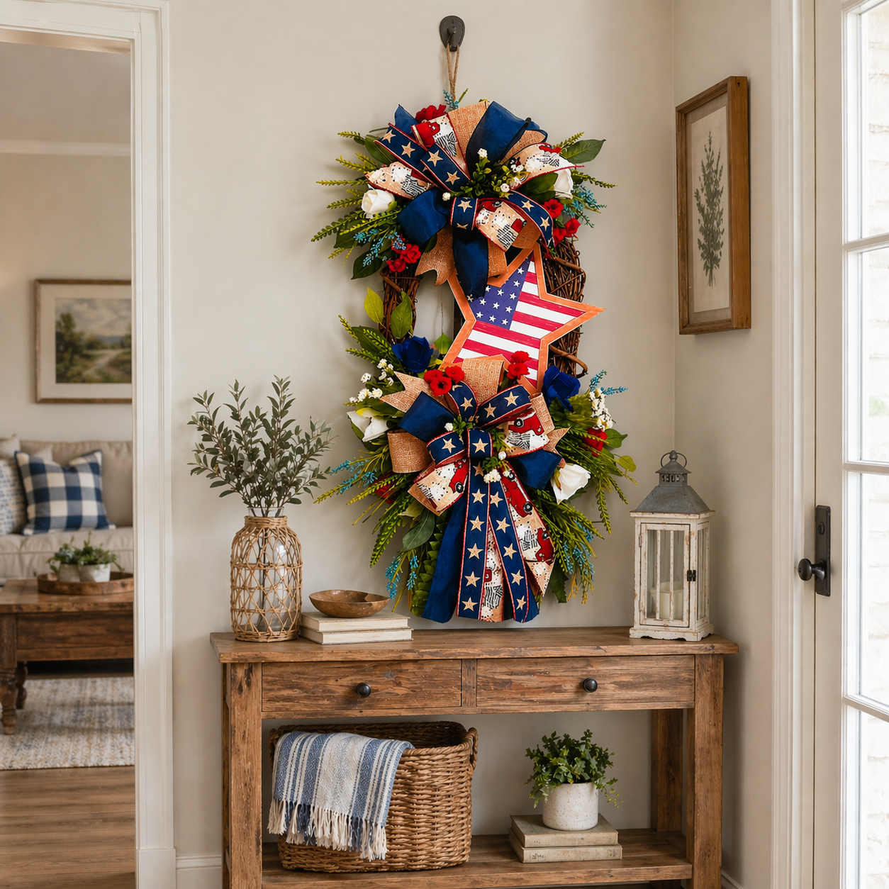 Patriotic Themed Wreath