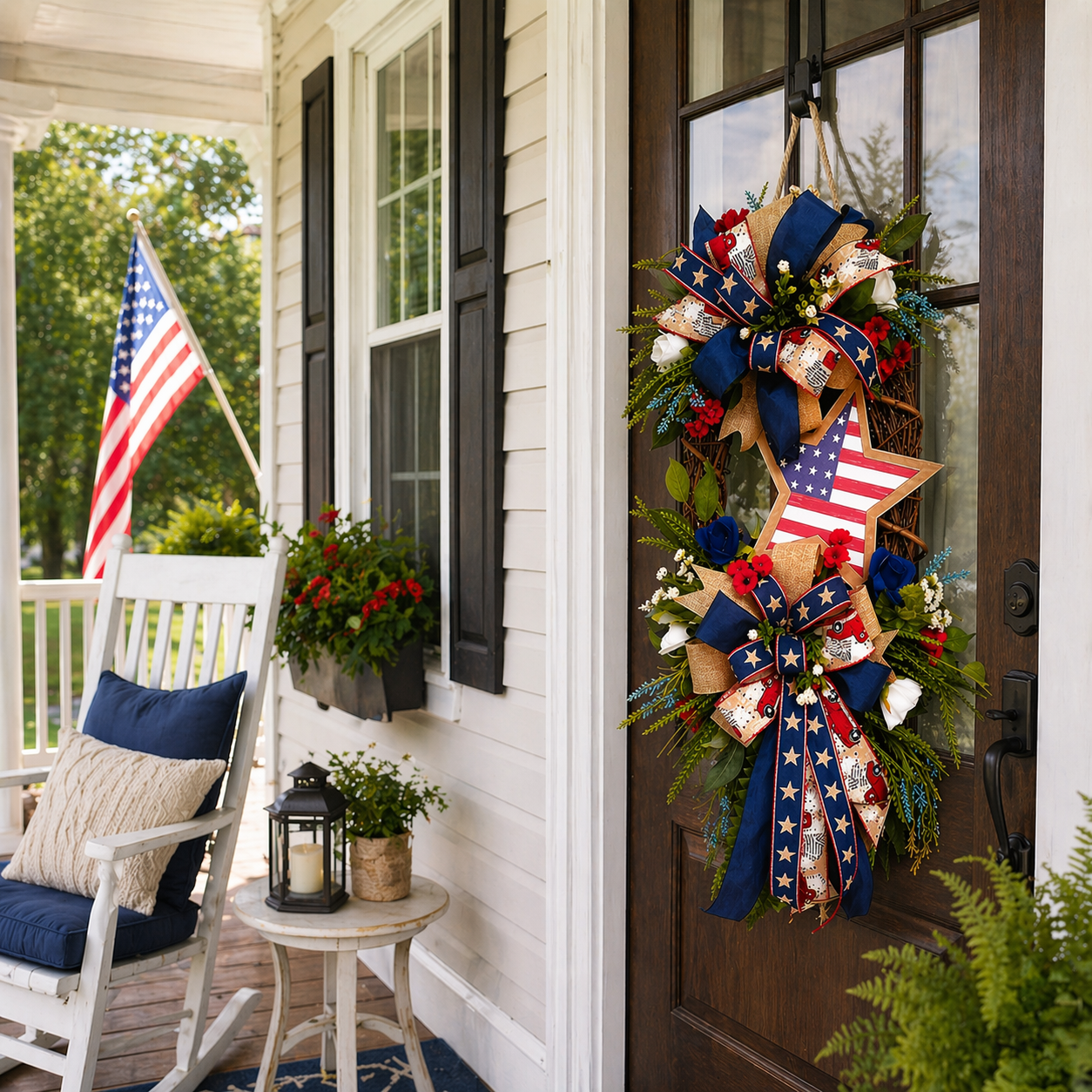 Patriotic Themed Wreath