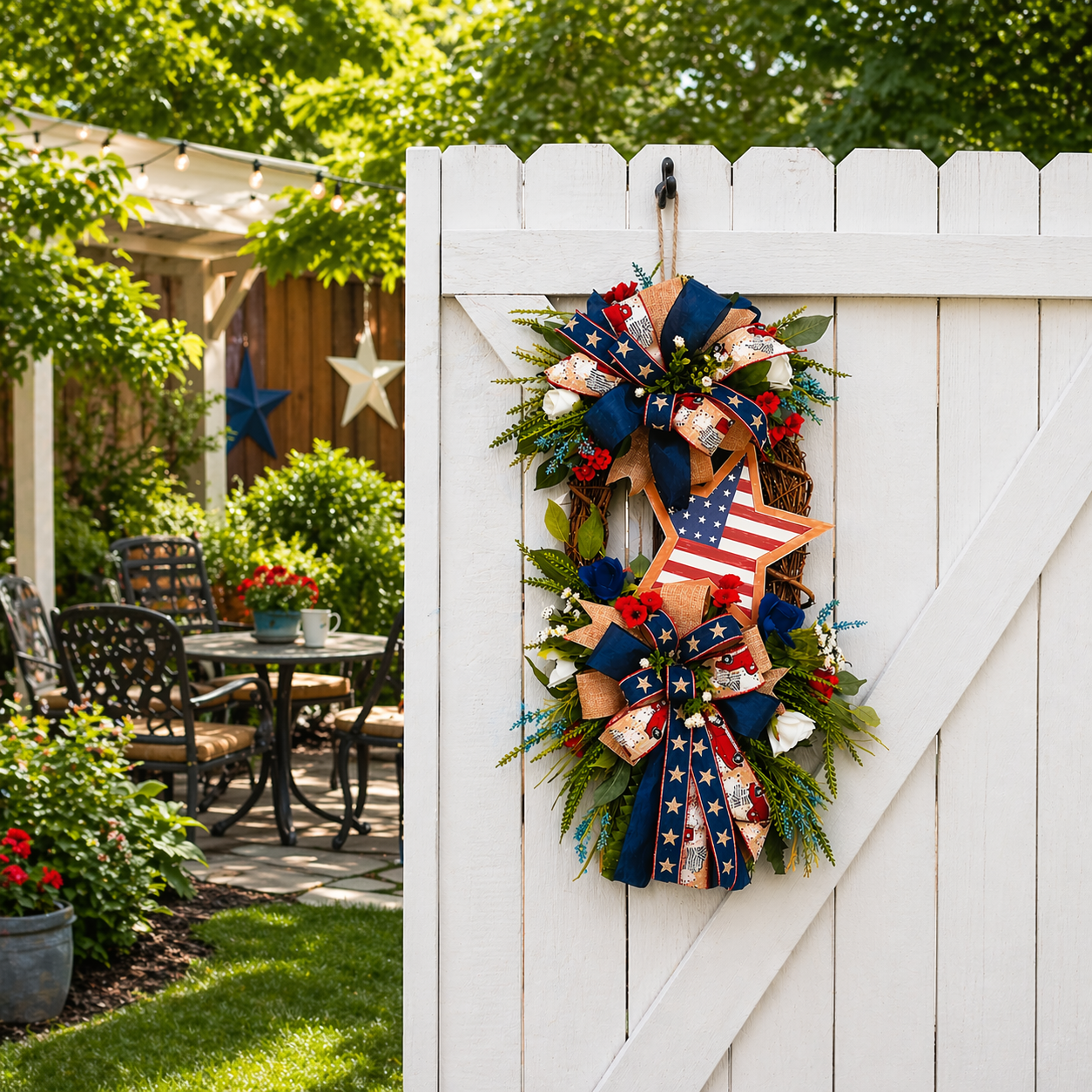 Patriotic Themed Wreath