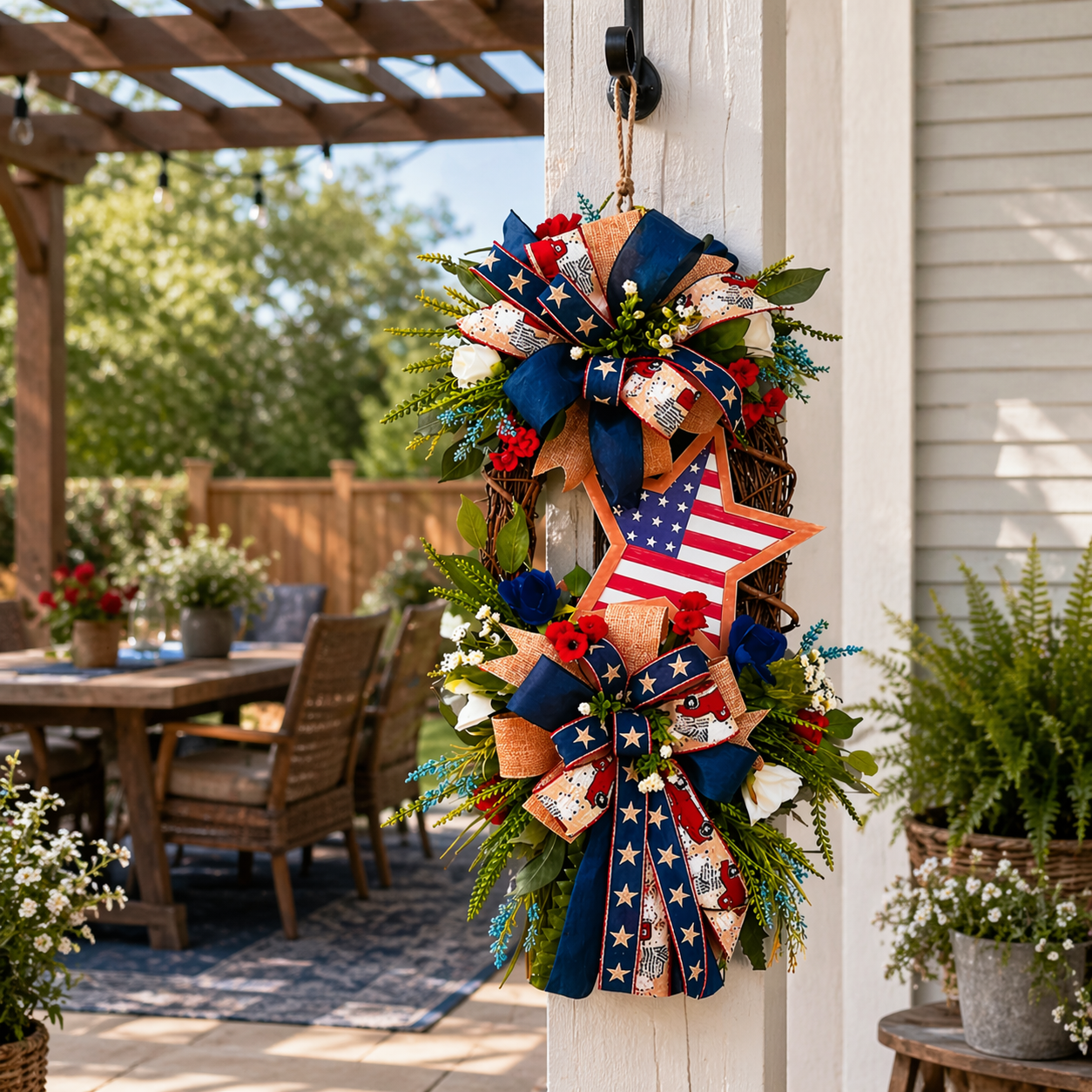 Patriotic Themed Wreath