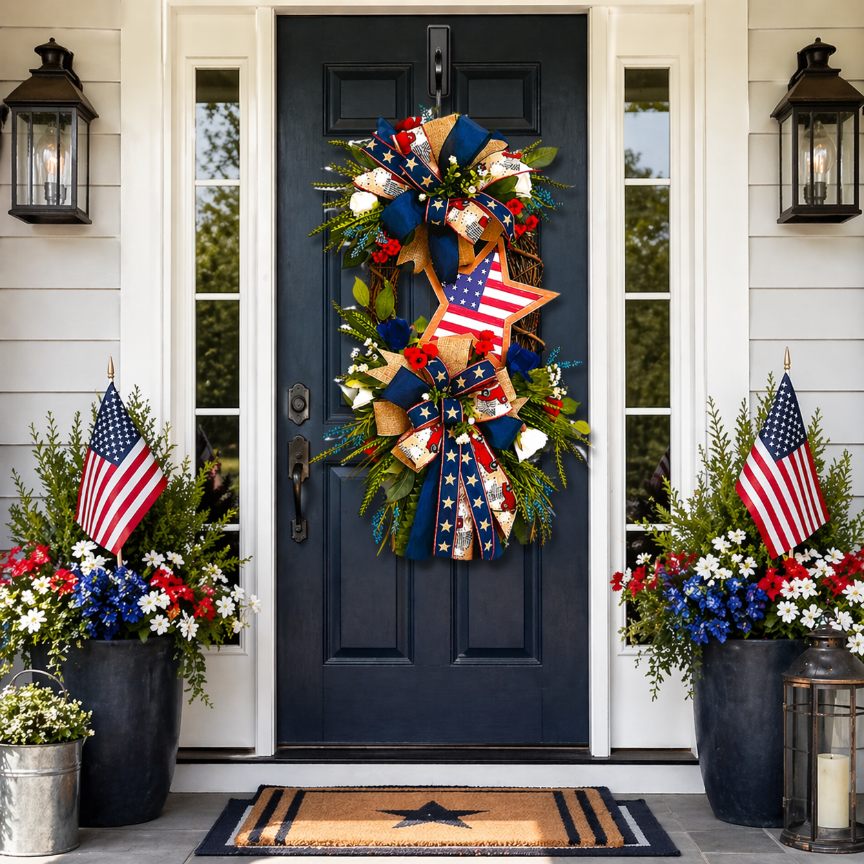 Patriotic Themed Wreath