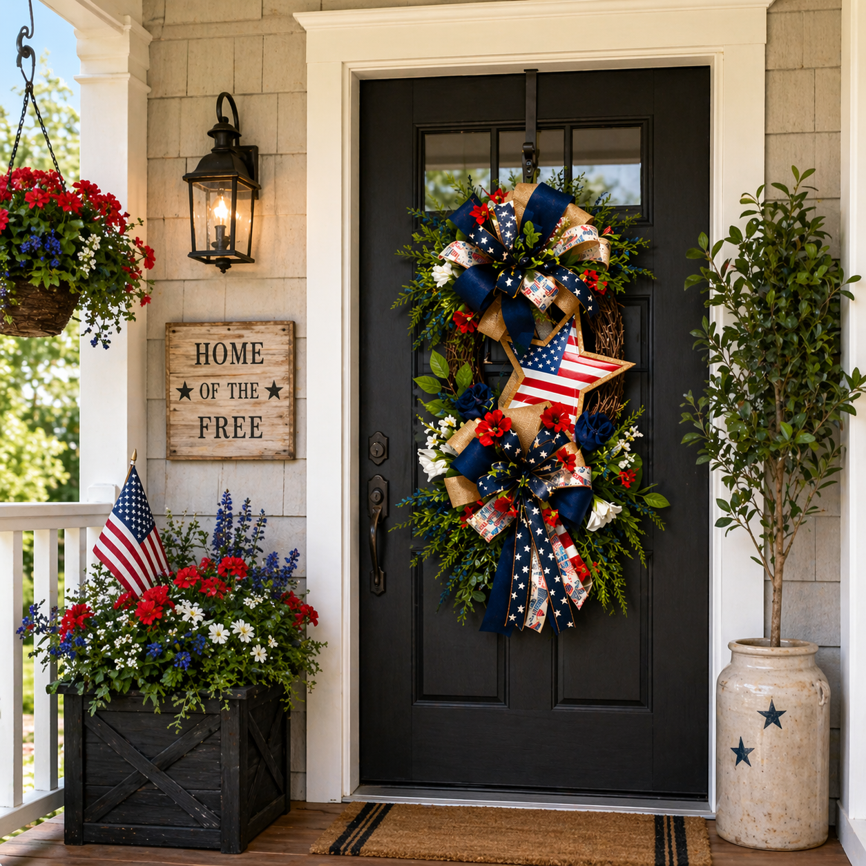 Patriotic Themed Wreath