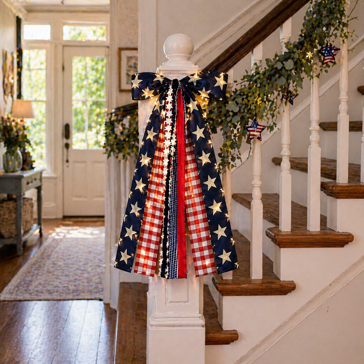 Patriotic American-Style Bow