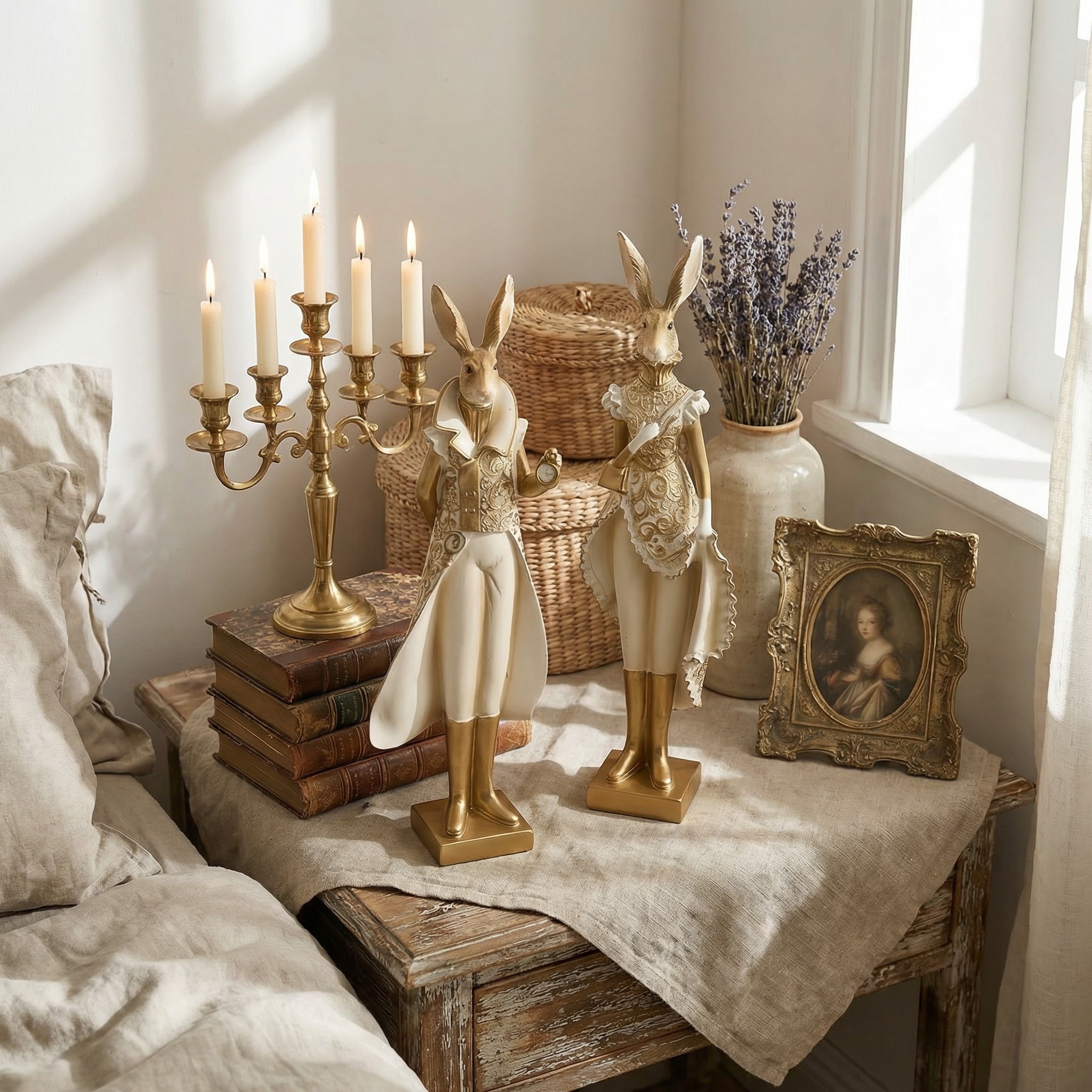 Regal Heirloom Rabbit Figurine