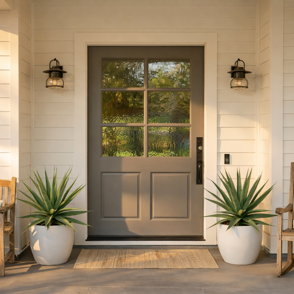 Artificial Agave Garden Accent Plant with Ground Stake