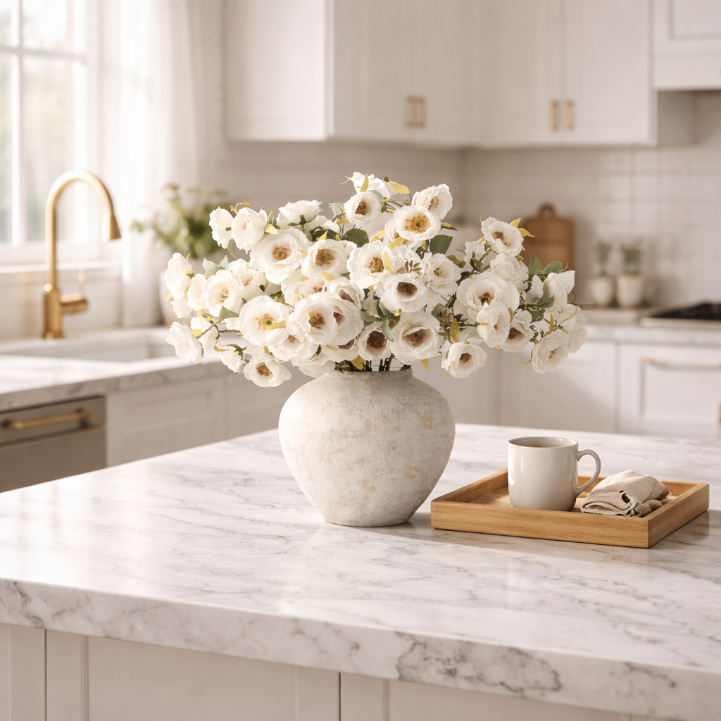 Lush White Floral Arrangement