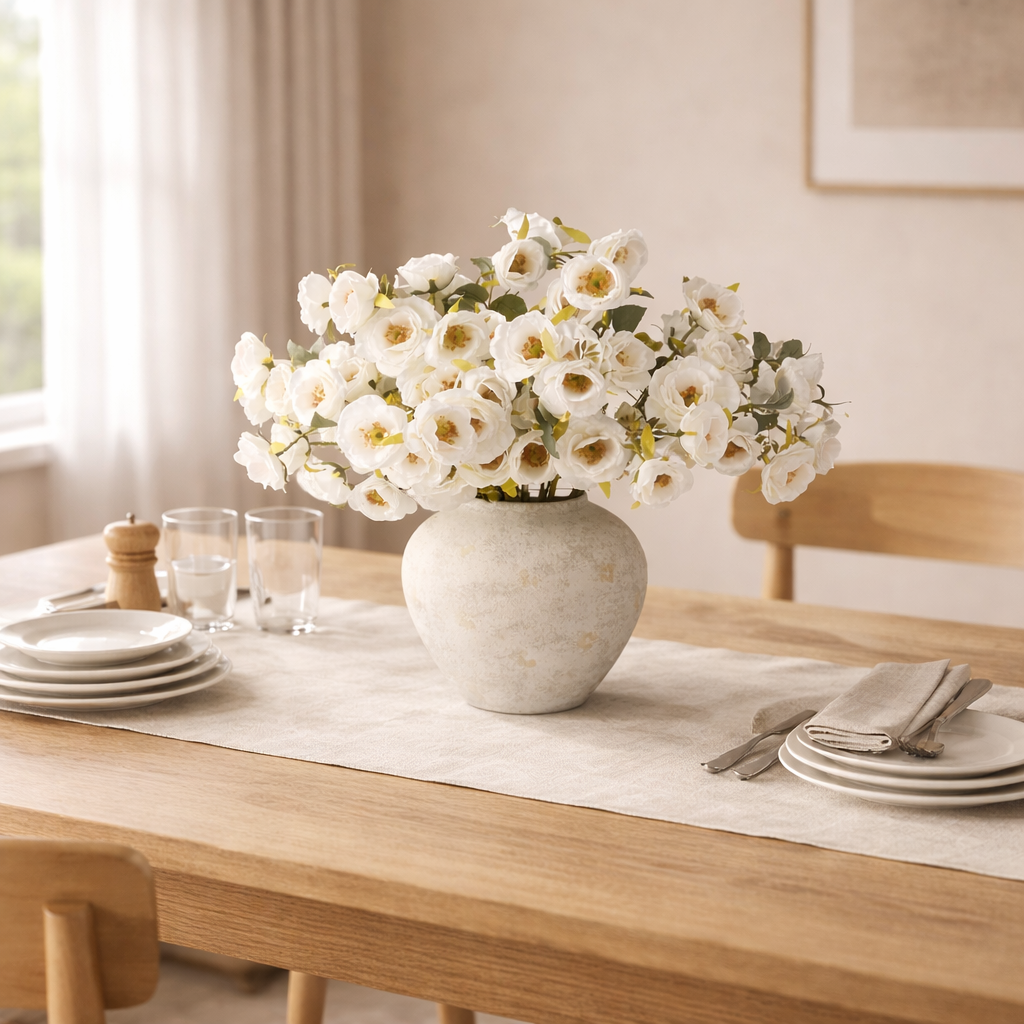 Lush White Floral Arrangement