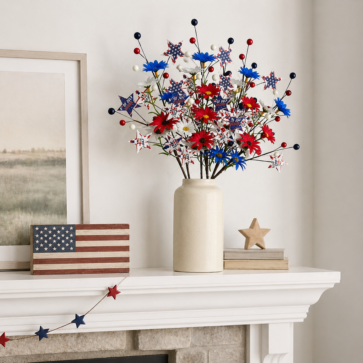 Independent Artificial Flower Cuttings For Home Decoration