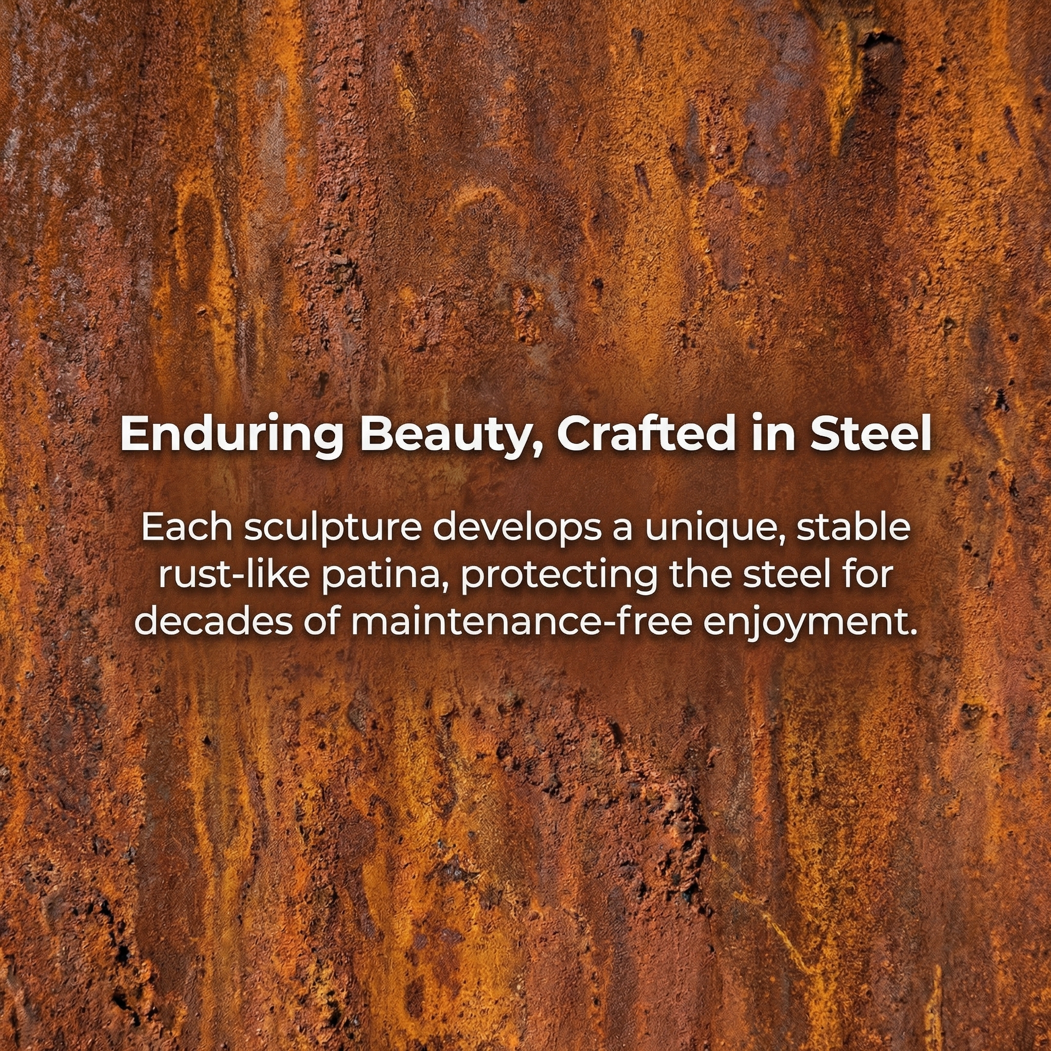 Outdoor Rusty Round-Headed Wrought Iron Petal Ground Pitcher