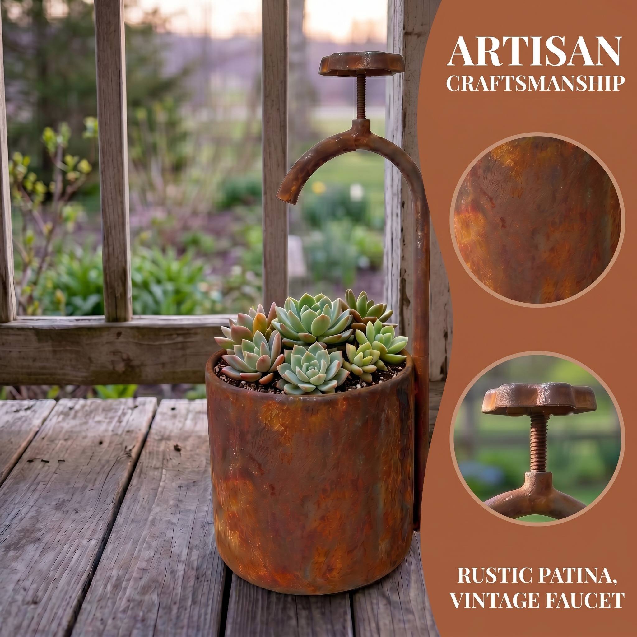 Wrought Iron Flower Pots For Courtyards And Outdoor Gardens