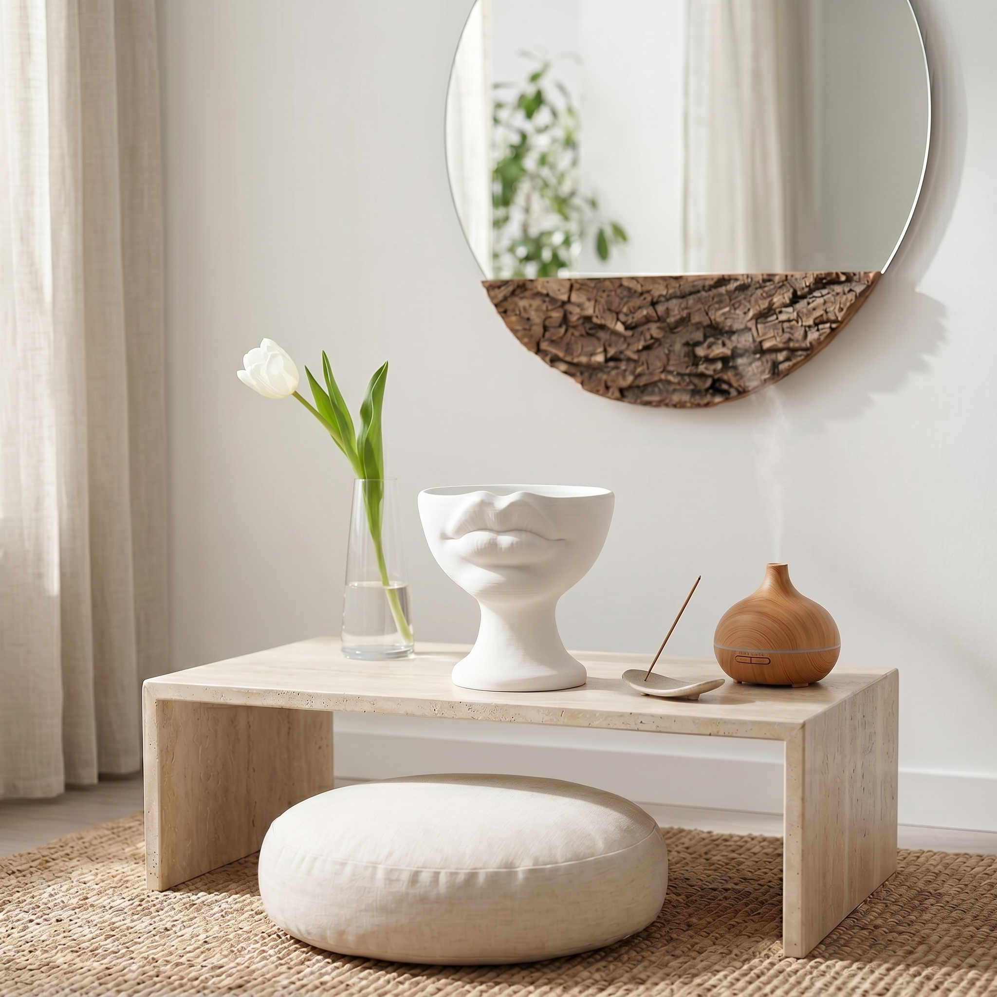 Modern Face Catchall Bowl