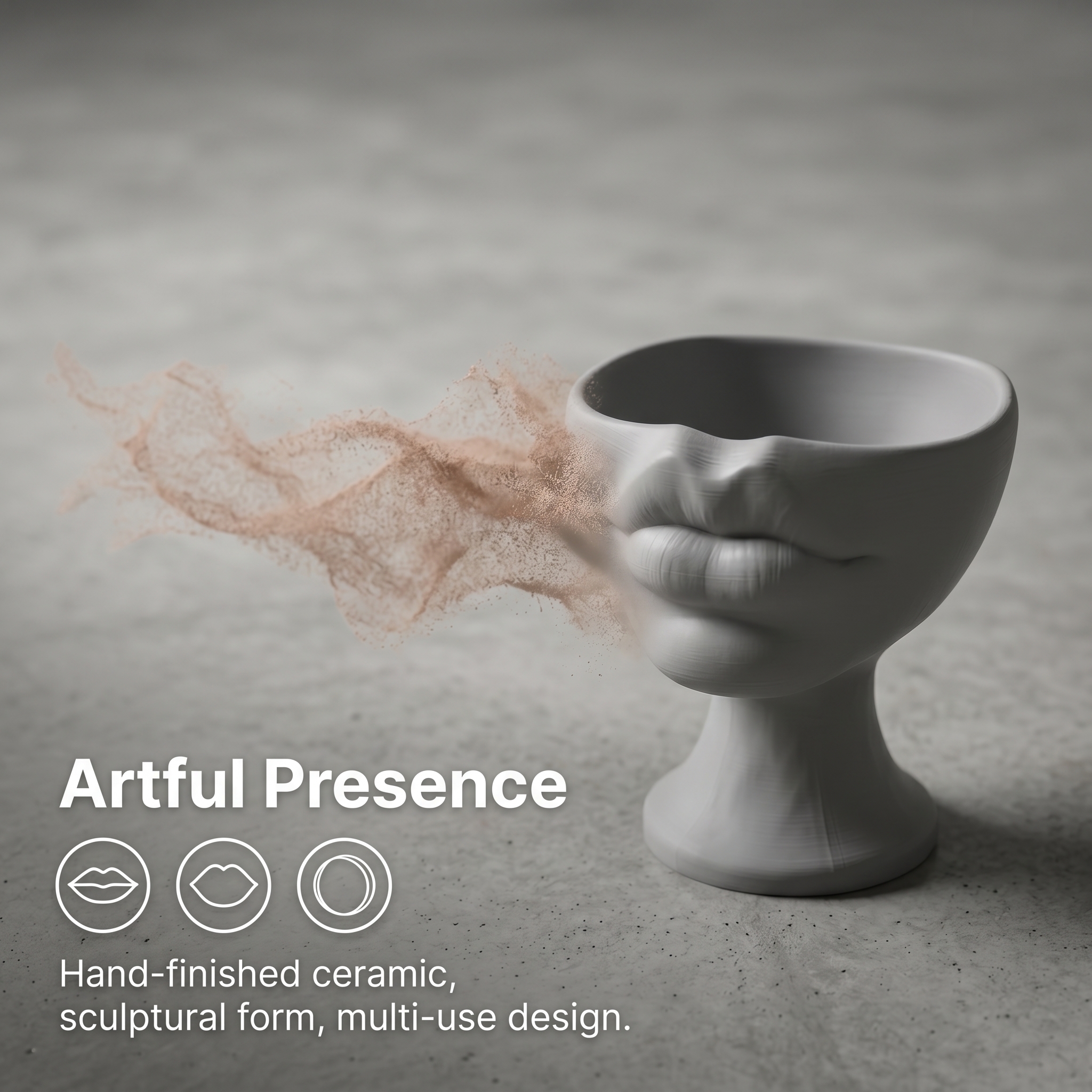 Modern Face Catchall Bowl