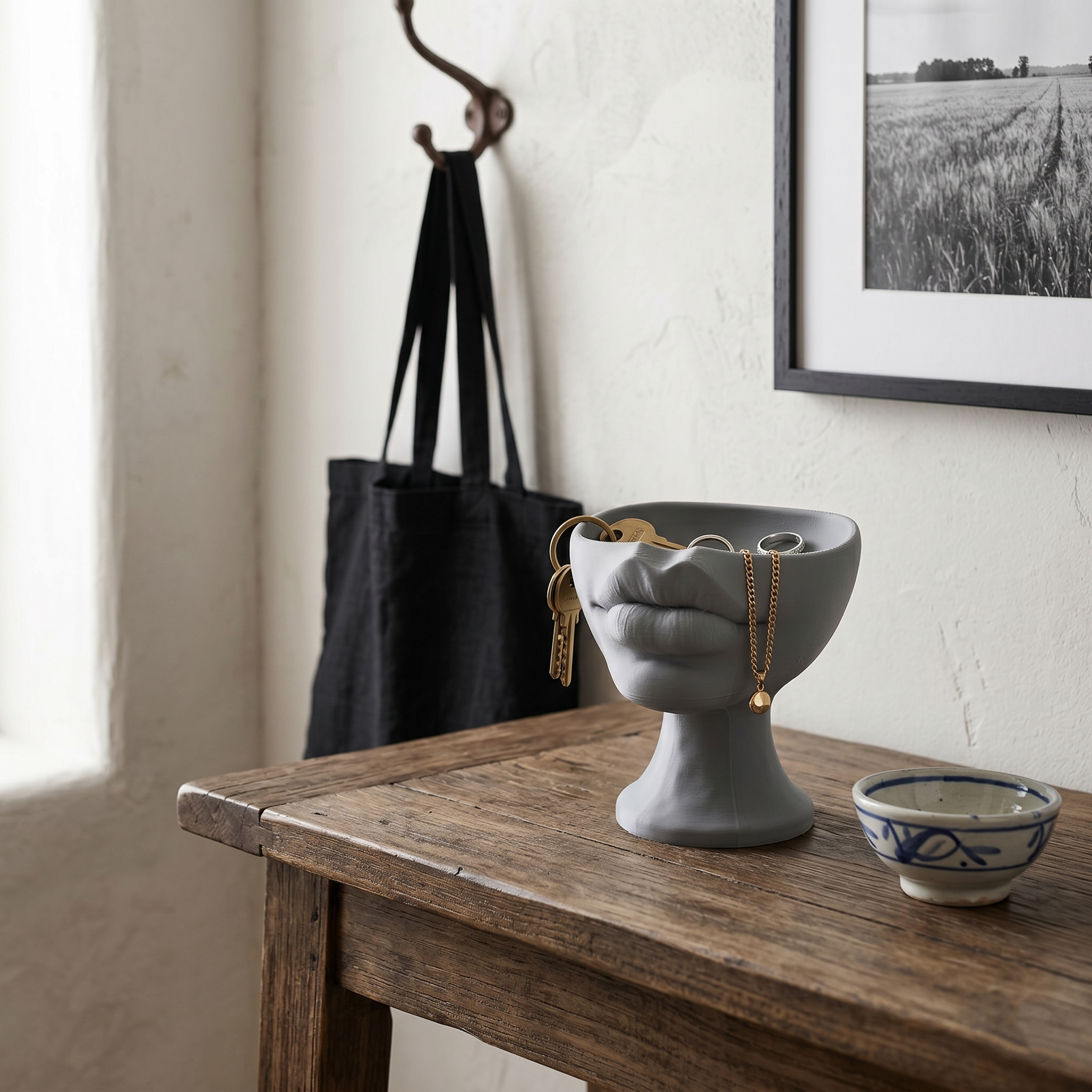 Modern Face Catchall Bowl